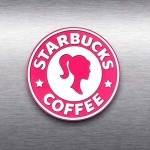 Starbucks X Barbie Magnet 💕